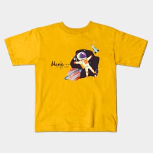 blank space Kids T-Shirt